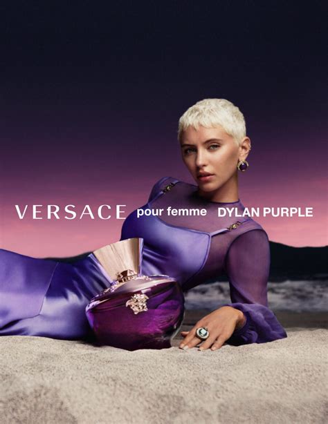 model for versace dylan purple|versace perfume commercial model.